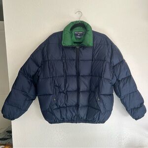 Vintage Polo Sport Ralph Lauren 90s Down Puffer Jacket Retro Athletic L